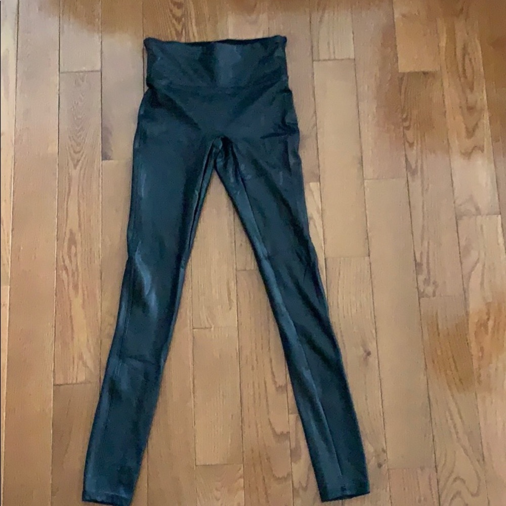 Spanx faux leather leggings